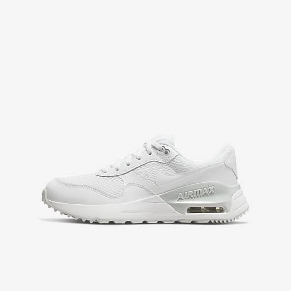 Kids White Shoes. Nike